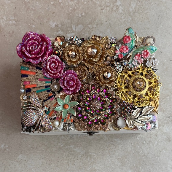 Other - Bejeweled Jewelry Box